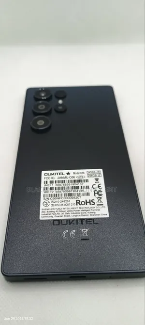 New Oukitel C62 Pro 256 GB Black
