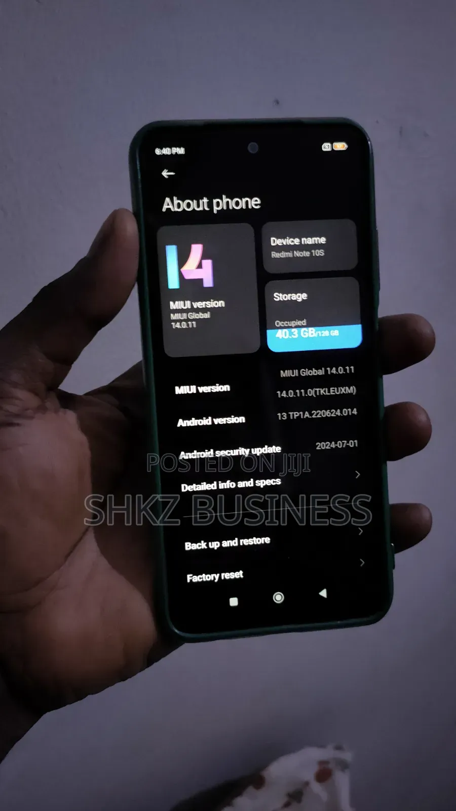 Xiaomi Redmi Note 10S 128 GB Gray