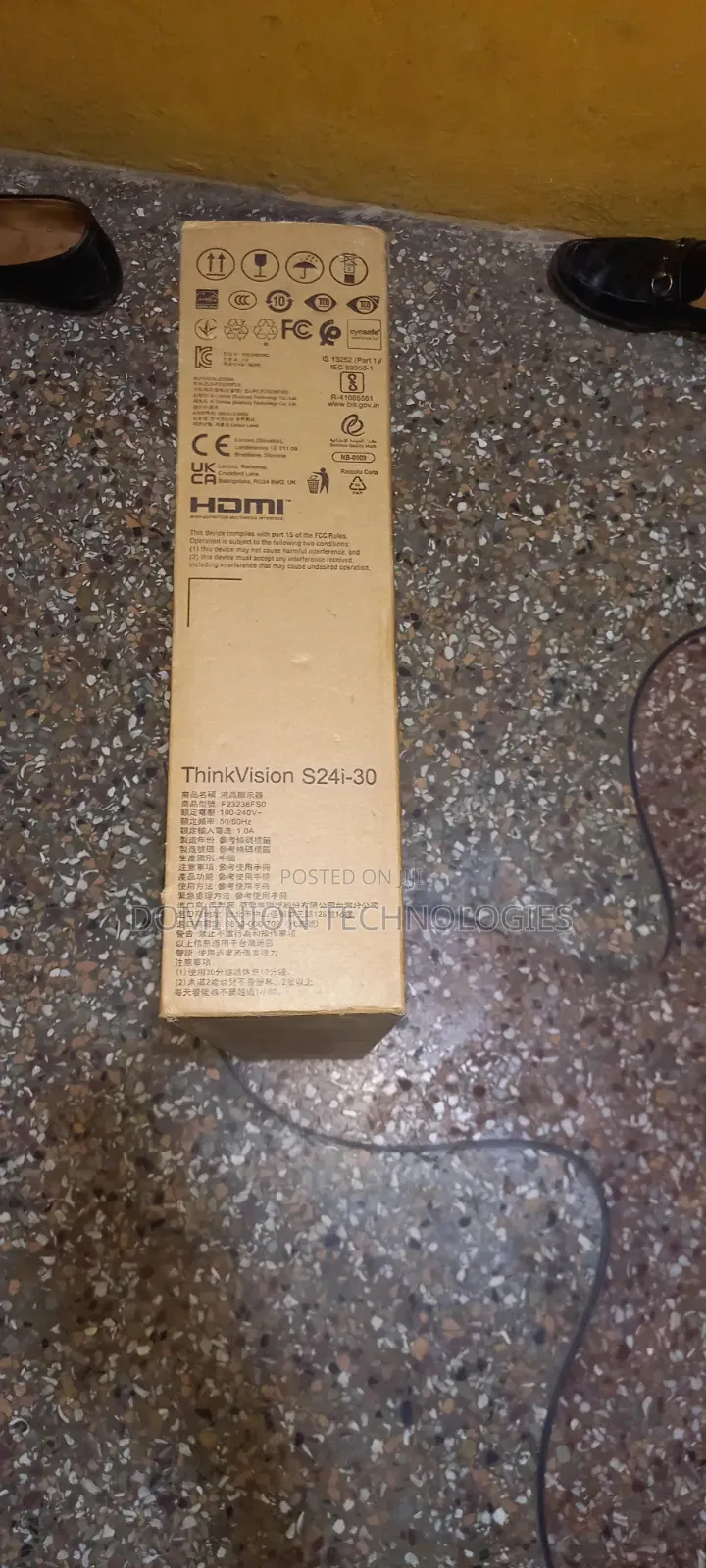 Lenovo Thinkvision S24i-30 LCD Monitor