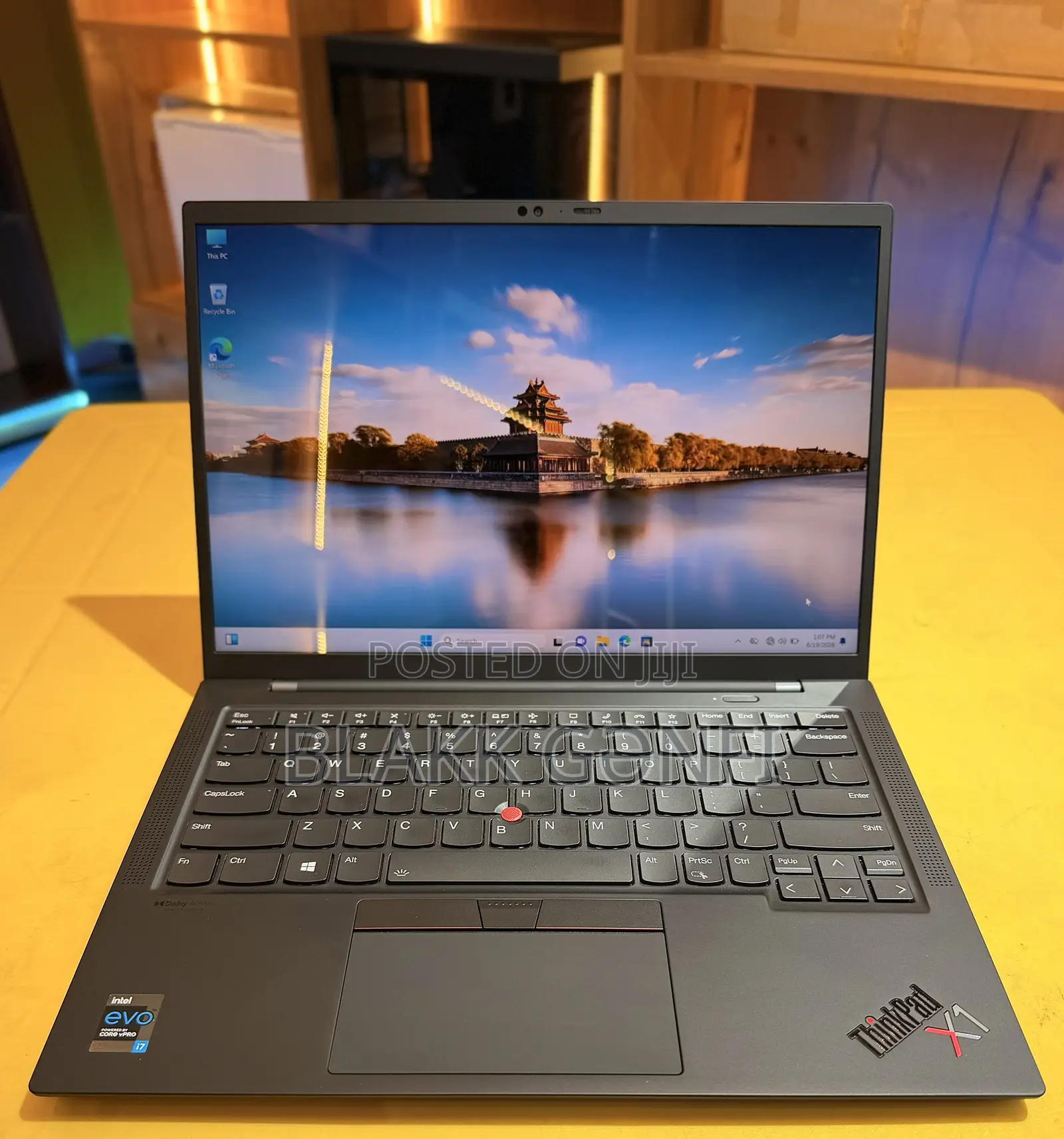 Laptop Lenovo ThinkPad X1 Carbon 16GB Intel Core i7 SSD 512GB