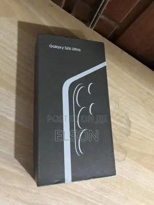 New Samsung Galaxy S26 Ultra 5G 1 TB Black
