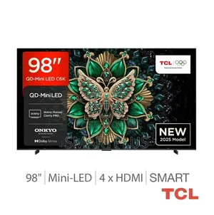 All New TCL 98 Inch Premium Qd-Mini Led Smart 98c6k Television