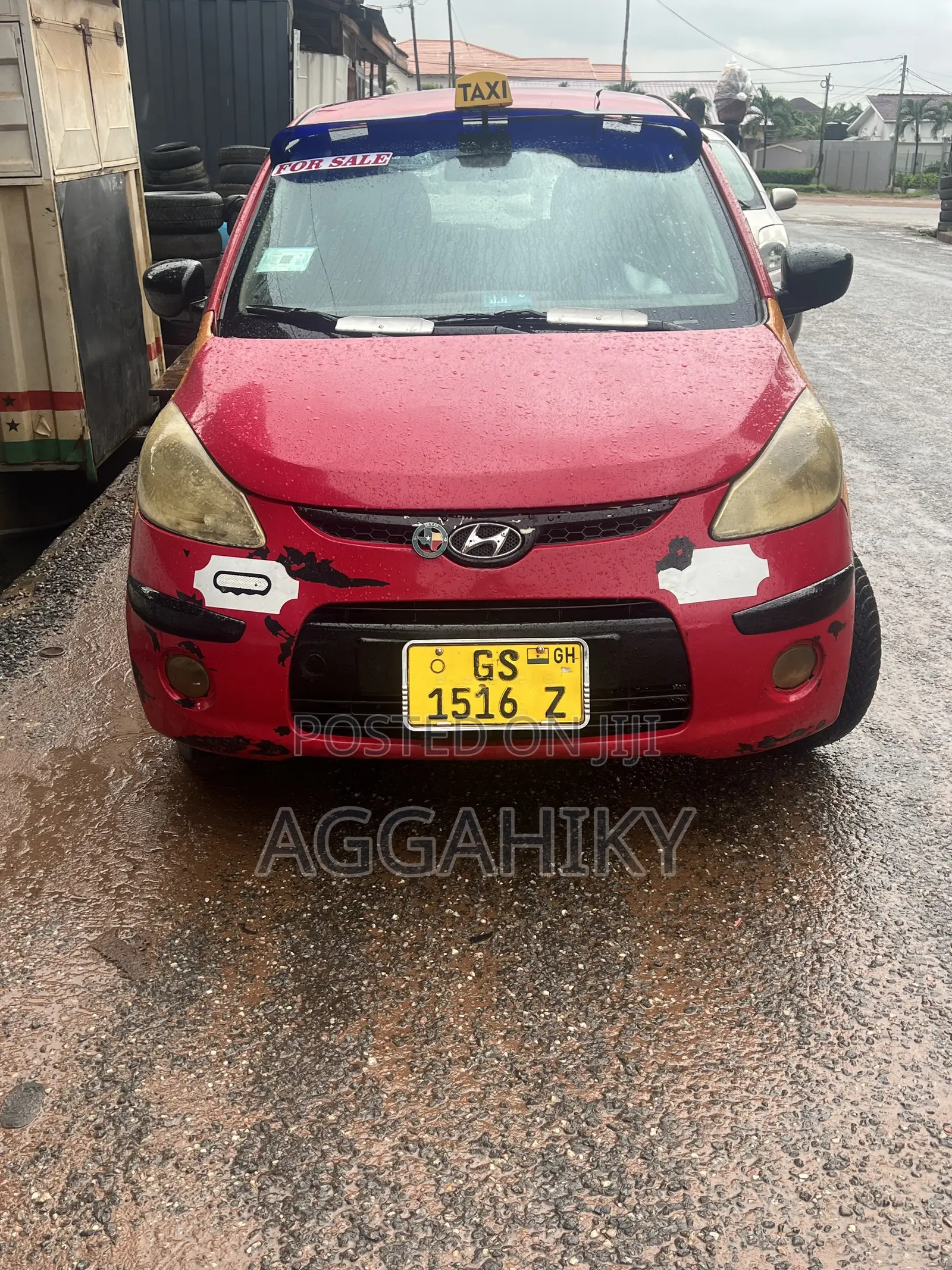 Hyundai I10 2007 Red