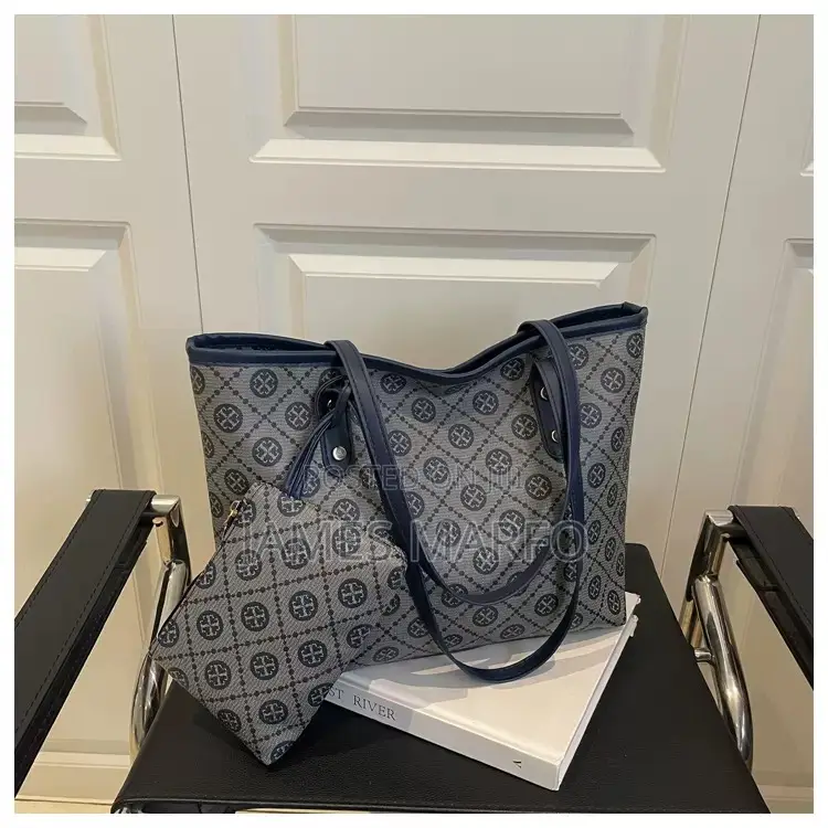 2 in 1 Leather Tote Bag