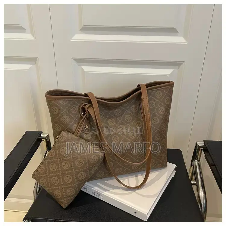 2 in 1 Leather Tote Bag