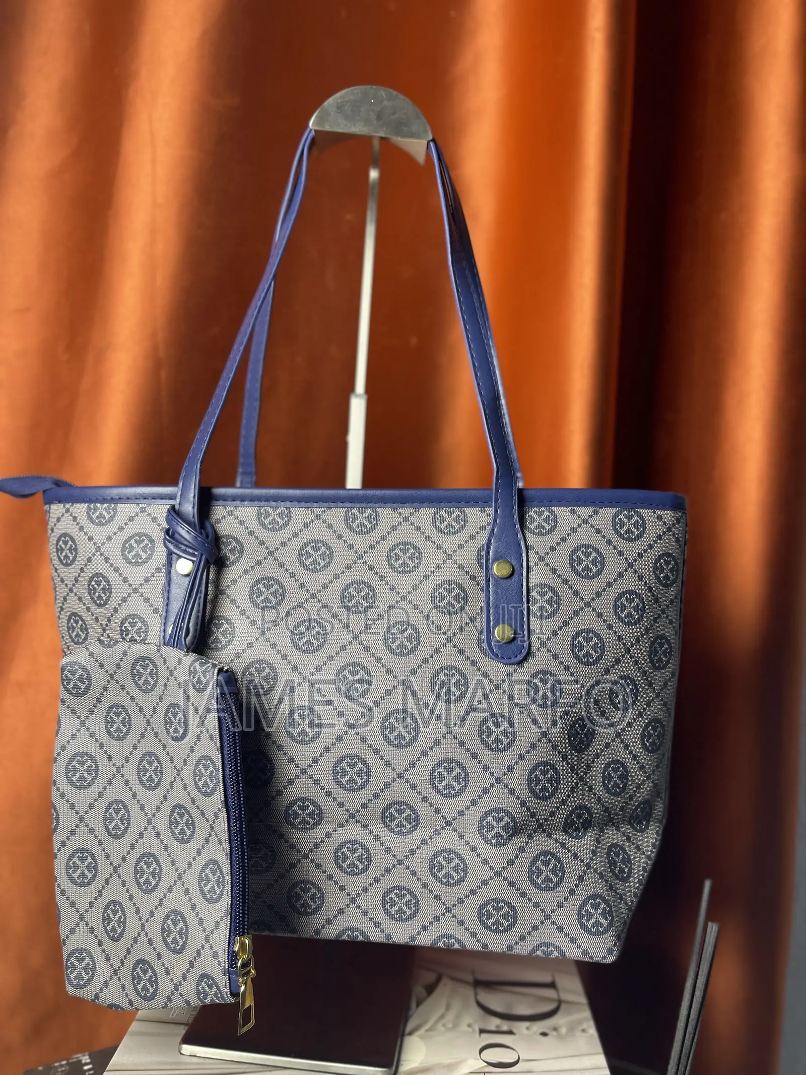 2 in 1 Leather Tote Bag