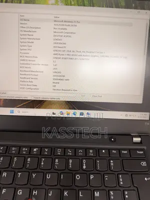 Laptop Lenovo ThinkPad T14 16GB AMD Ryzen 5 SSD 256GB