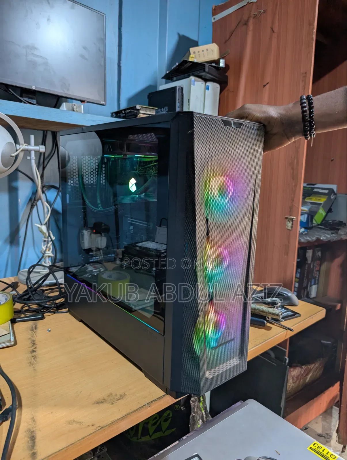 Gaming Case With RGB Fans