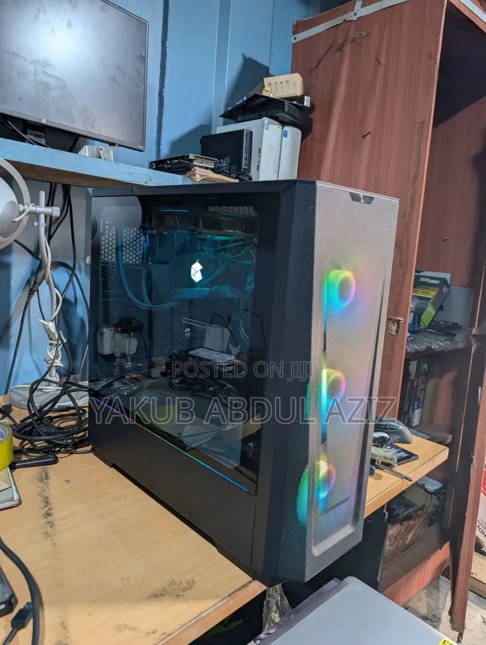 Gaming Case With RGB Fans