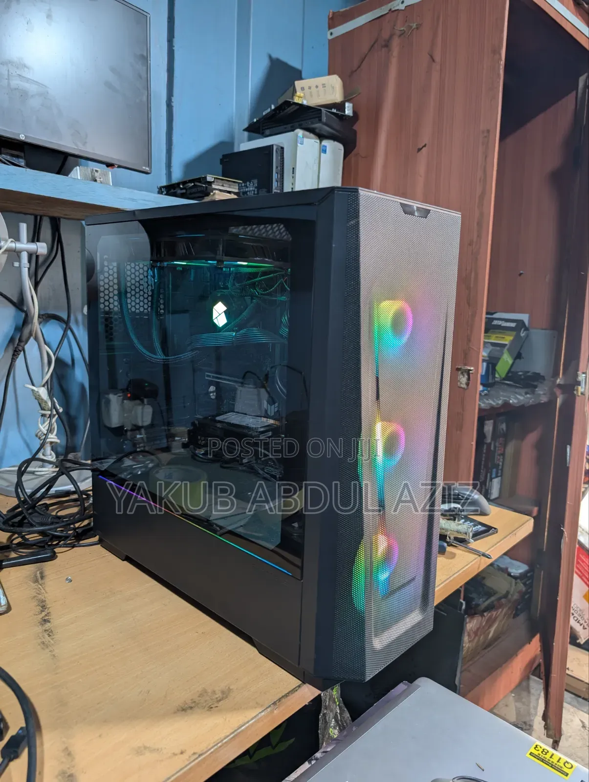 Gaming Case With RGB Fans