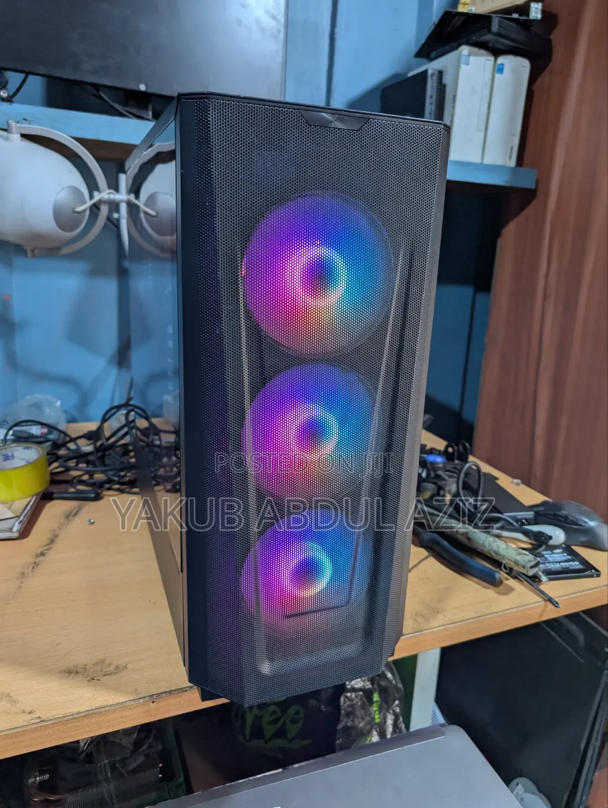 Gaming Case With RGB Fans