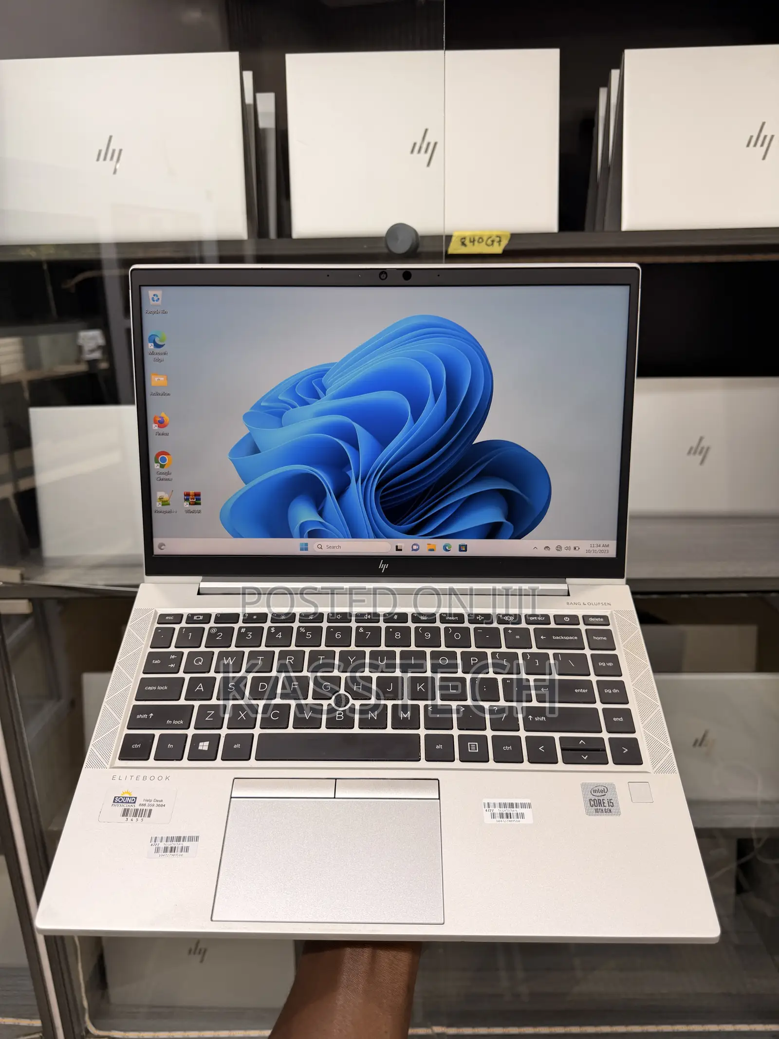 Laptop HP EliteBook 840 G7 16GB Intel Core i5 SSD 256GB