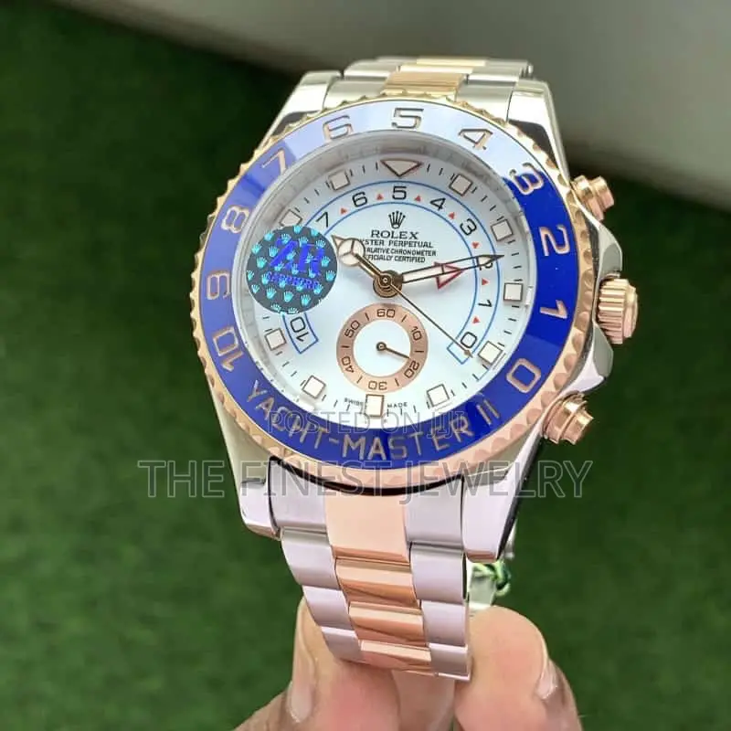 Rolex Yacht-Master Ii 116681 Features a Blue Ceramic Bezel