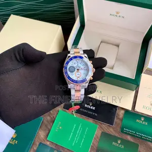Rolex Yacht-Master Ii 116681 Features a Blue Ceramic Bezel