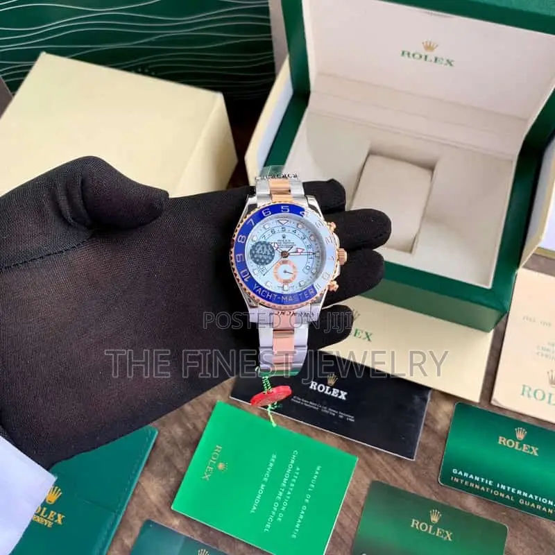 Rolex Yacht-Master Ii 116681 Features a Blue Ceramic Bezel