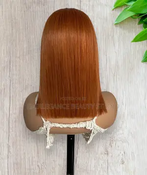 Ginger Colour Double Drawn Straight 12"