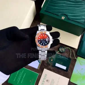 Rolex Submariner Diw Watch Featuring a Distinctive Persimmon Orange