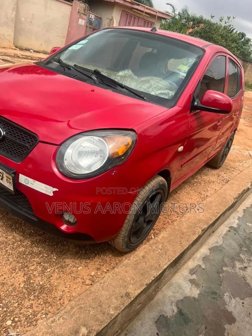 Kia Morning 2010 Red