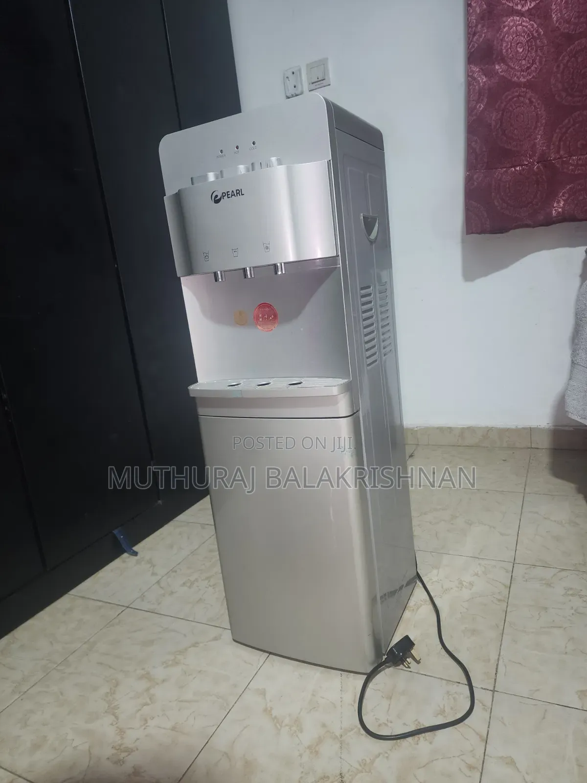 Pearl Water Dispenser – Hot Normal Water – Good Condition