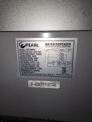 Pearl Water Dispenser – Hot Normal Water – Good Condition