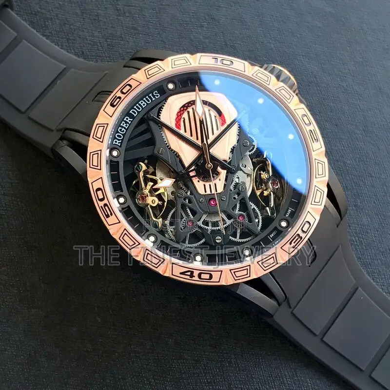 Roger Dubuis Excalibur Spider Aventador S Features a Striking Skeleton