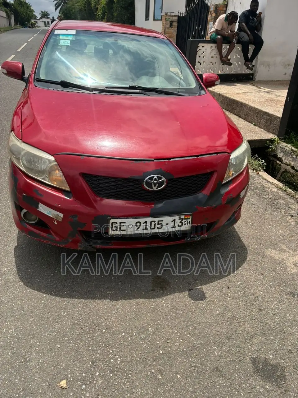 Toyota Corolla Base 4dr Sedan (1.8L 4cyl 5M) 2010 Red