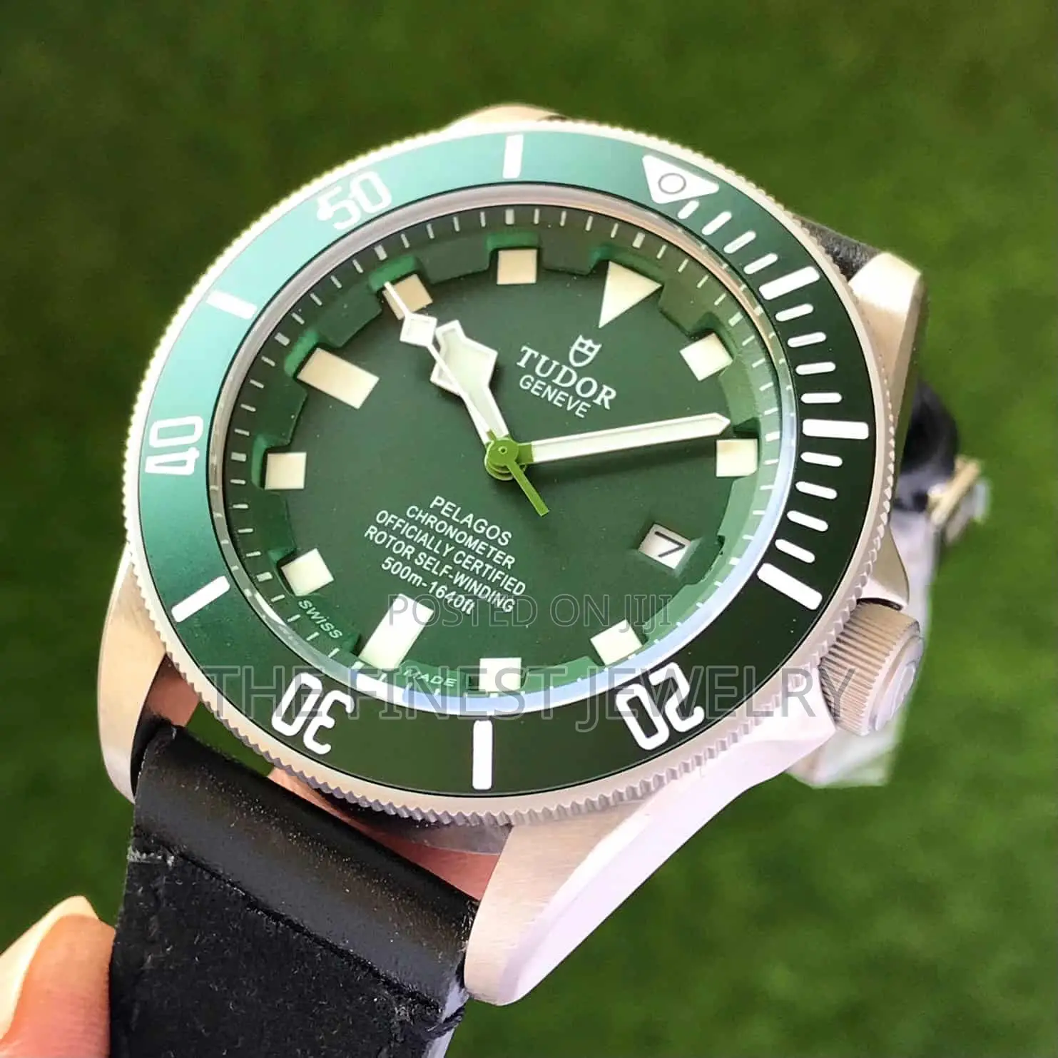 Tudor Pelagos With a Striking Green Dial and Matching Bezel