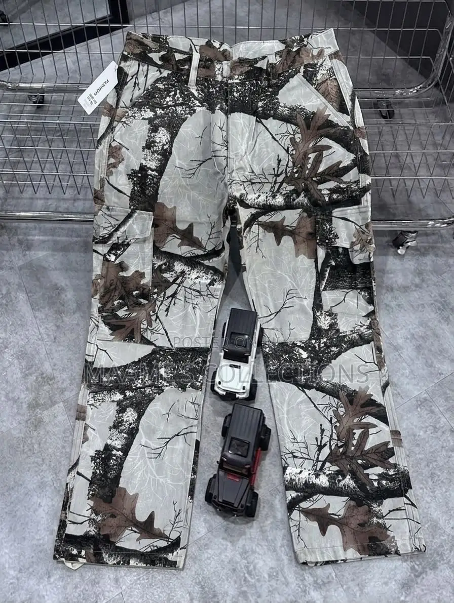 Men’S Camo Baggy / Cargo Jeans Joggers ( Size 30 - 38 )