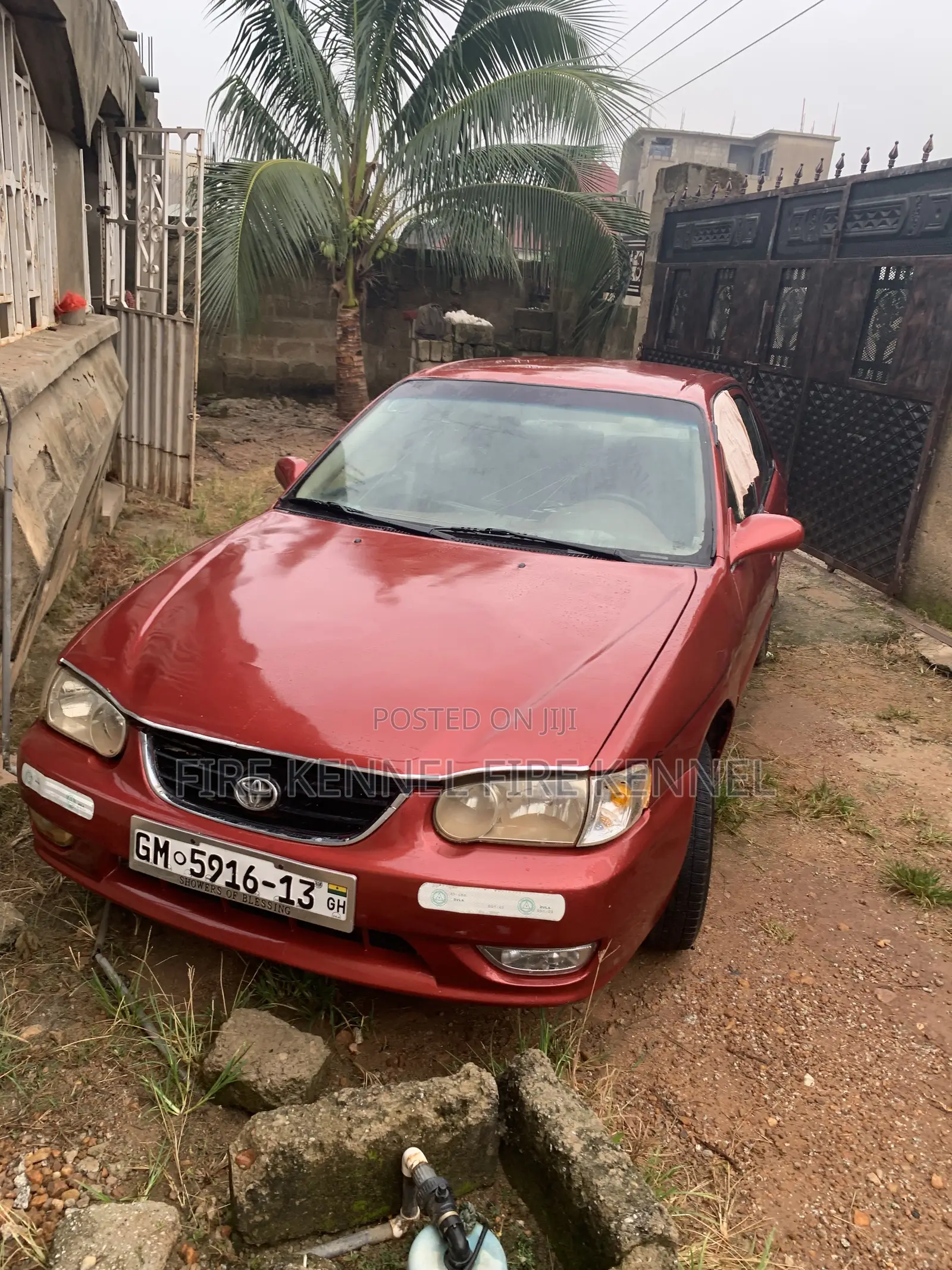 Toyota Corolla 2002 Red