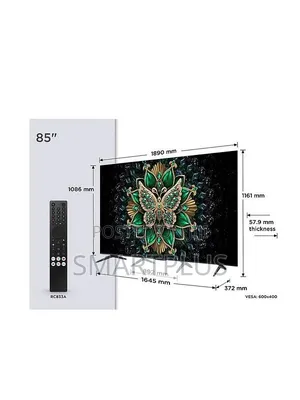 All New 85 Inch TCL Qled 85c6k Qd-Mini Led Smart Android Television