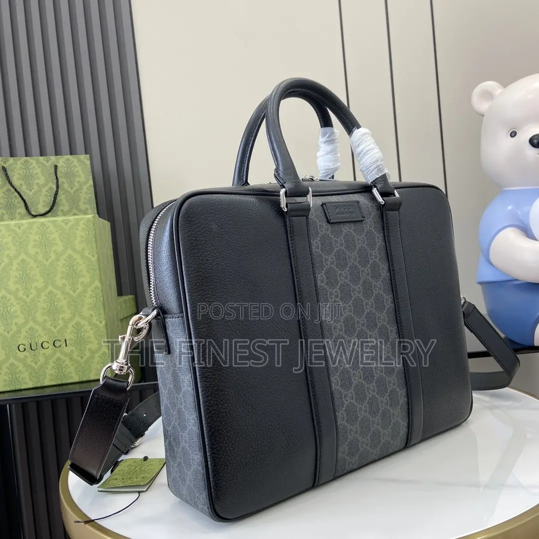 Gucci Gg Black Medium Briefcase