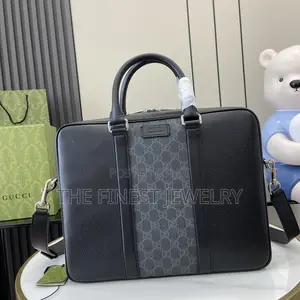 Gucci Gg Black Medium Briefcase