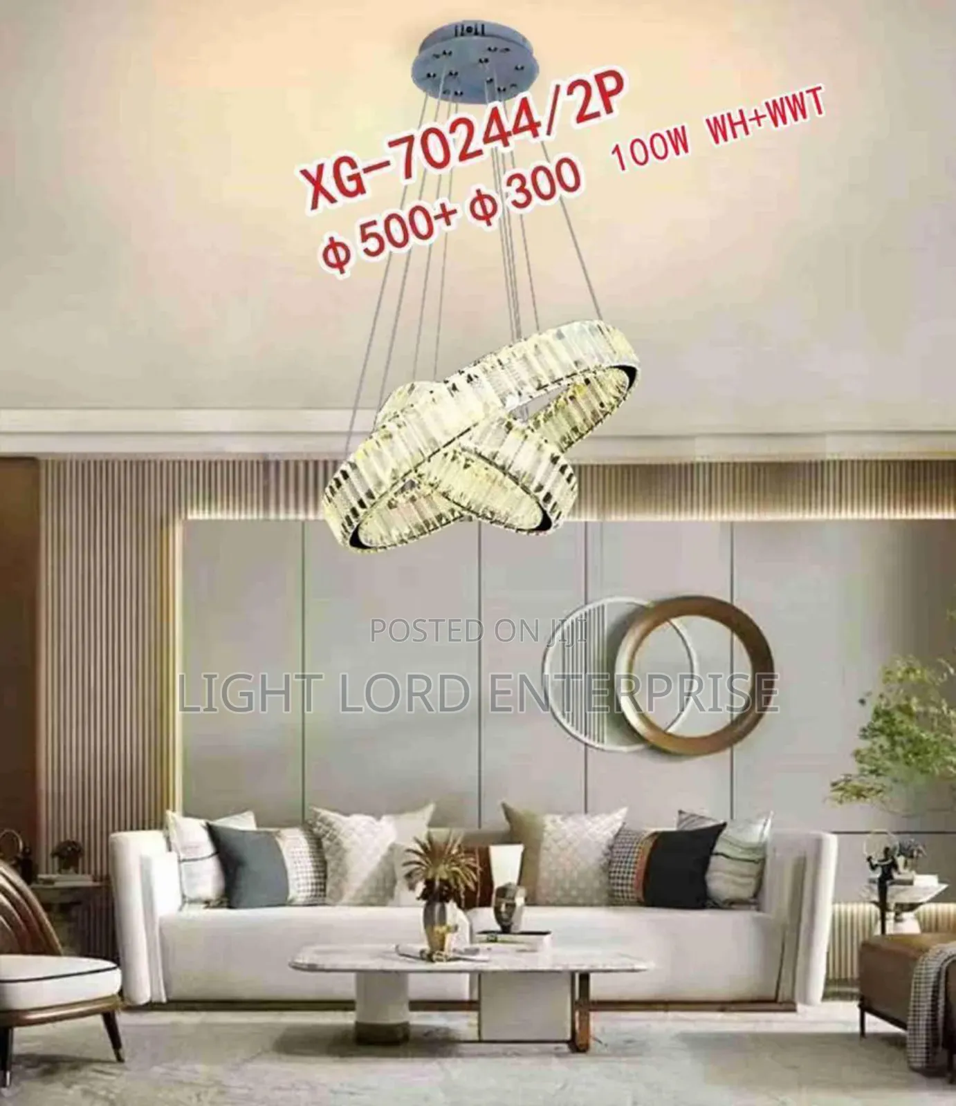 Minimalist Lame Led Chandeliers/Pendant