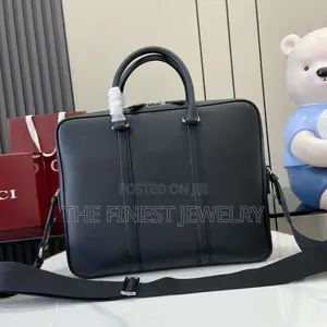 Gucci Mega Web Trademark Medium Briefcase