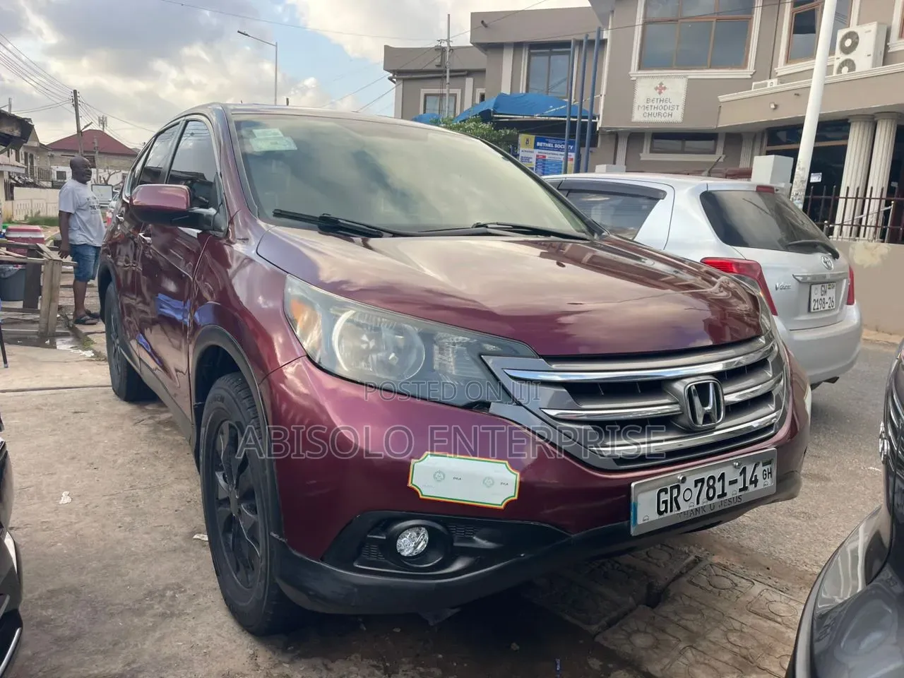 Honda CR-V 2014 Red