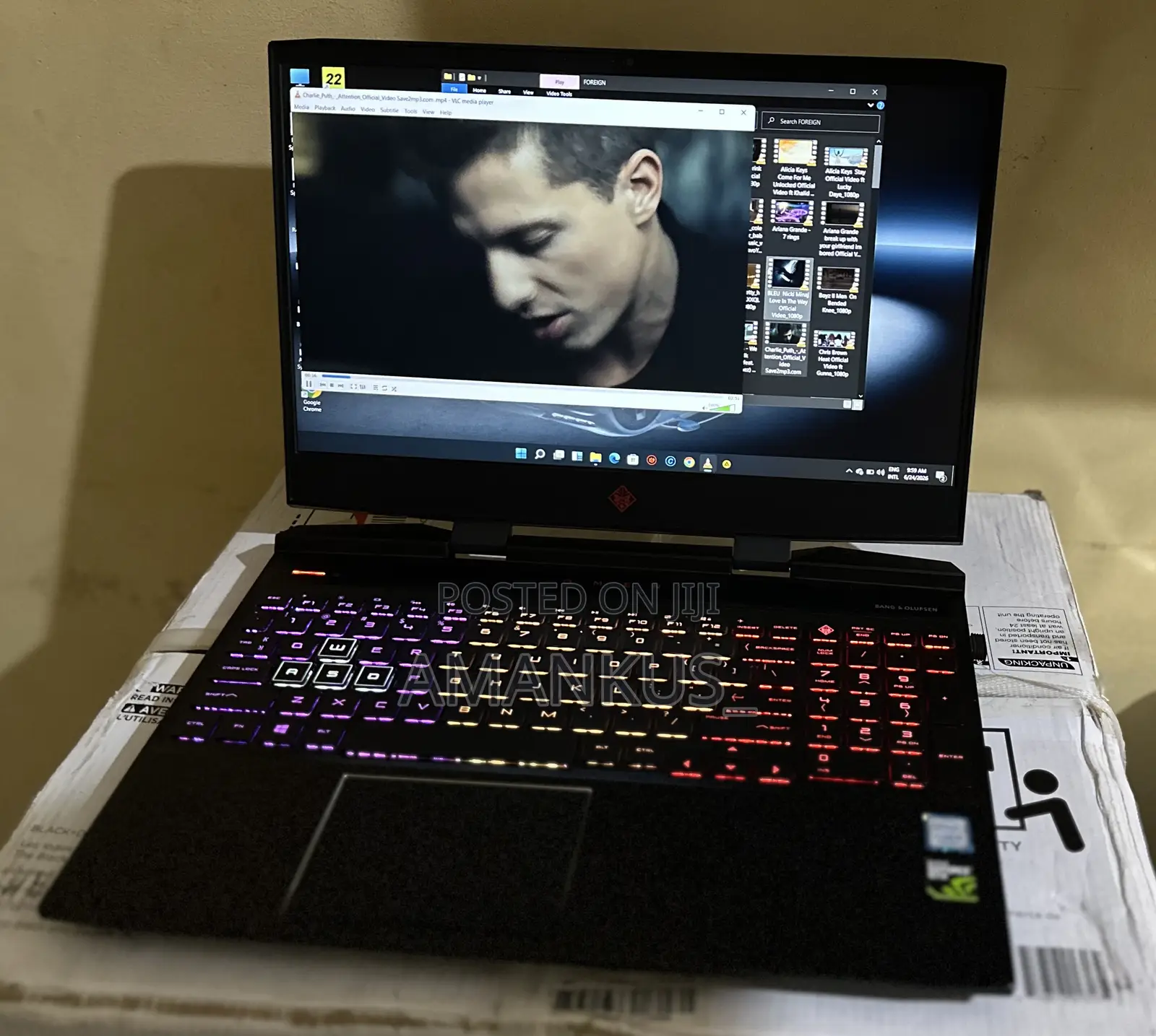 Laptop HP Omen 15 16GB Intel Core i5 SSD 512GB