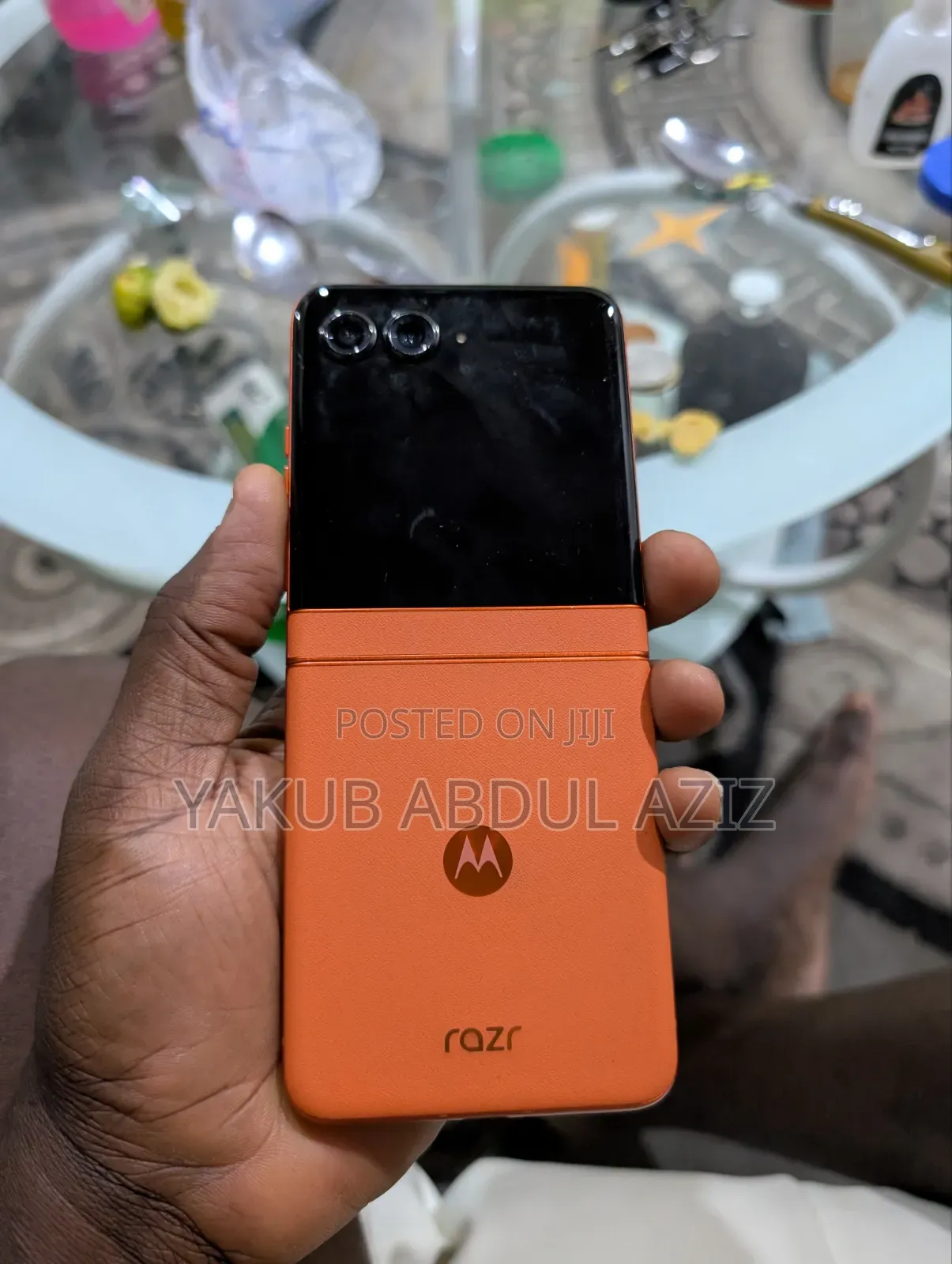 New Motorola Razr 2024 256 GB Orange