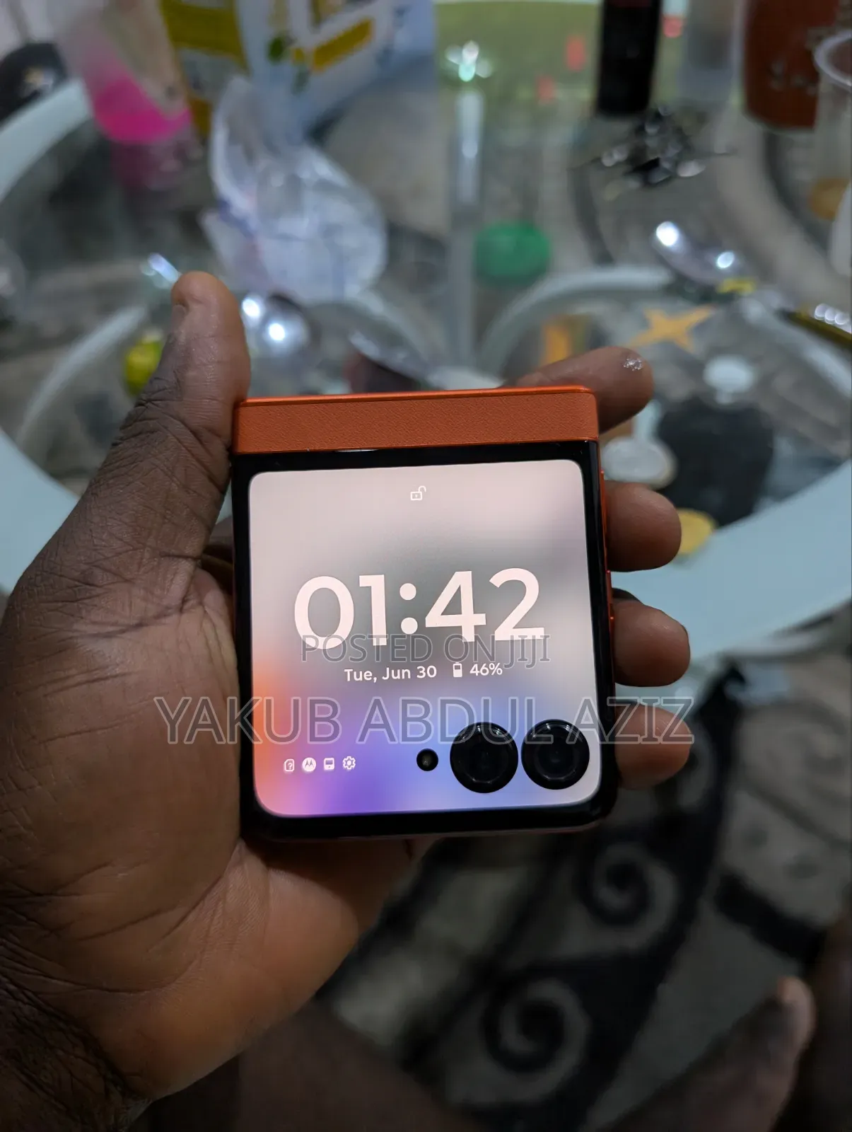 New Motorola Razr 2024 256 GB Orange