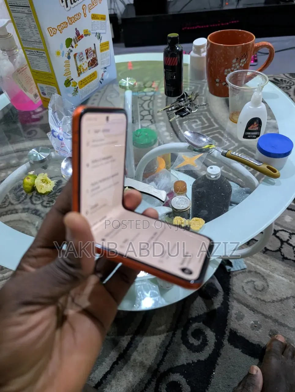 New Motorola Razr 2024 256 GB Orange