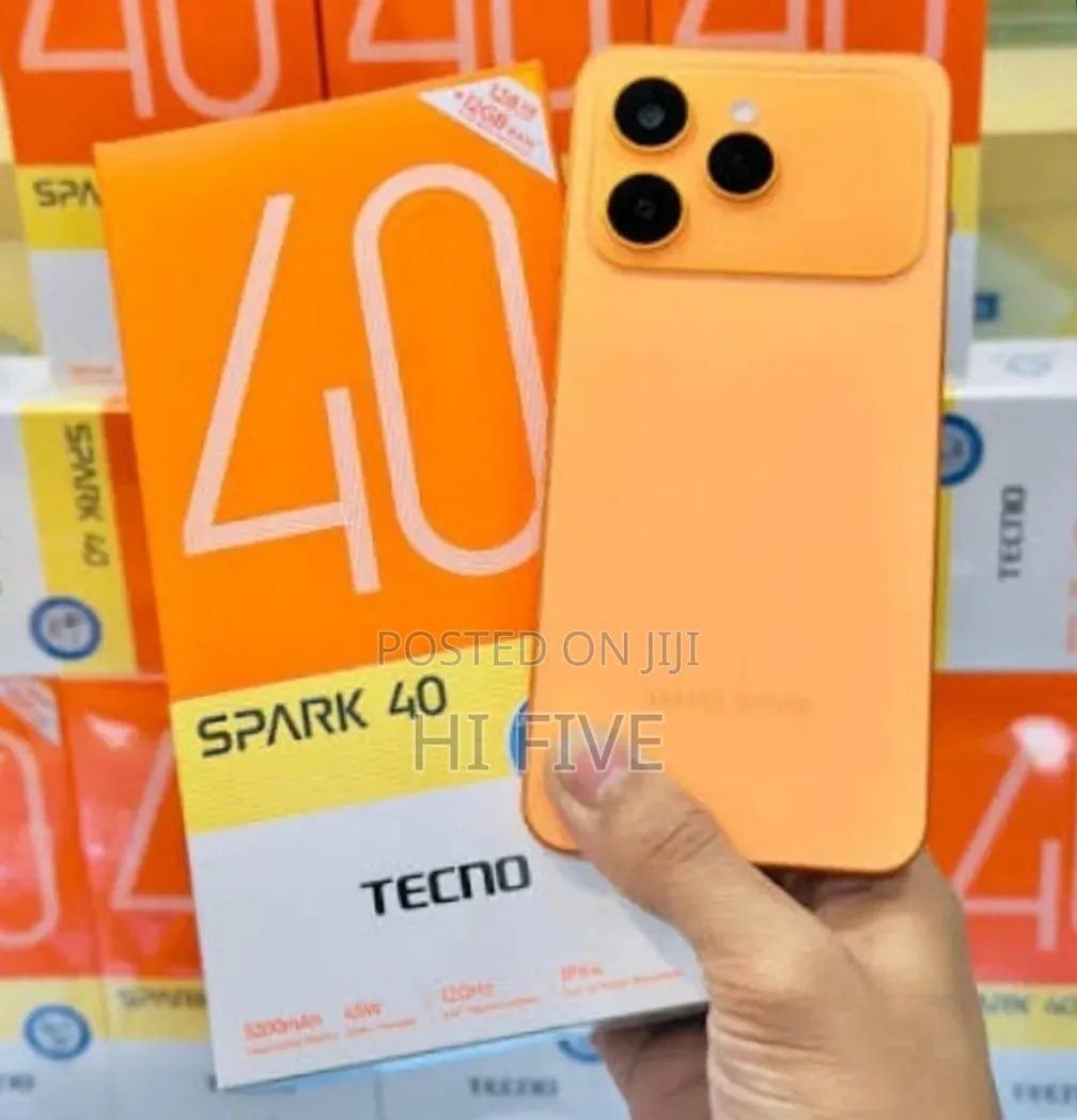 New Tecno Spark 40 128 GB Black