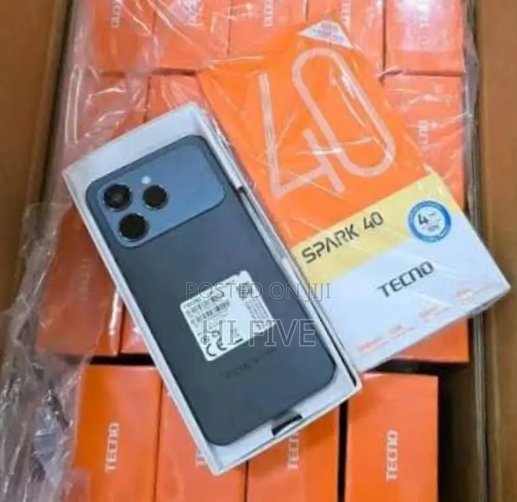 New Tecno Spark 40 128 GB Black