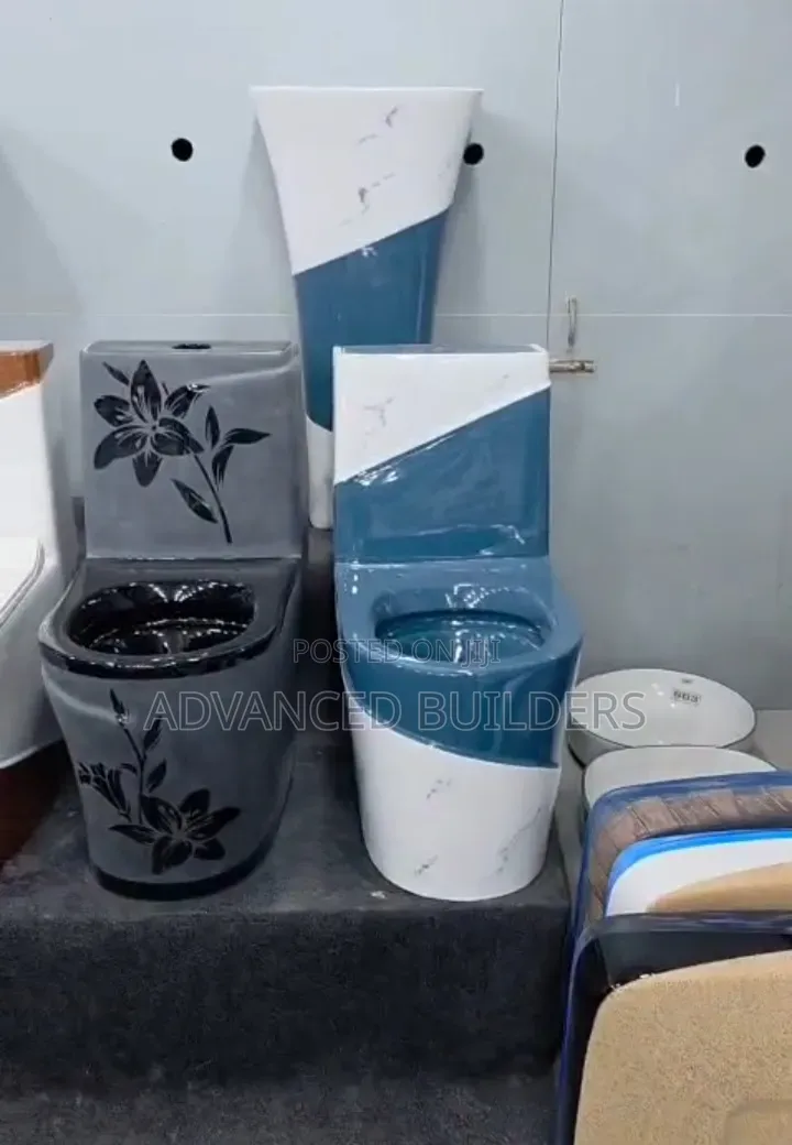 Luxurious Ceramic Water Closet and Quality Tiles