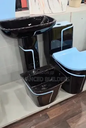 Luxurious Ceramic Water Closet and Quality Tiles