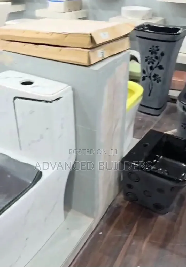 Luxurious Ceramic Water Closet and Quality Tiles