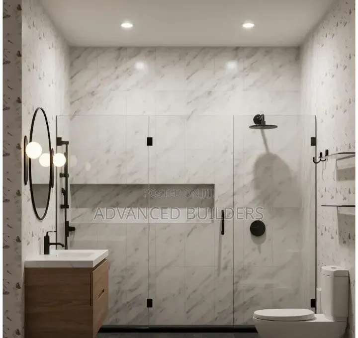 Luxurious Ceramic Water Closet and Quality Tiles