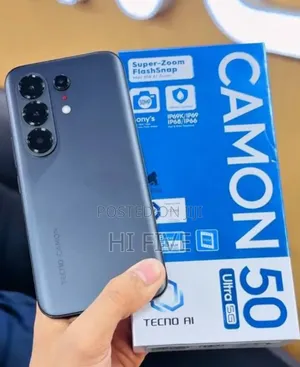 New Tecno Camon 50 Ultra 512 GB Black