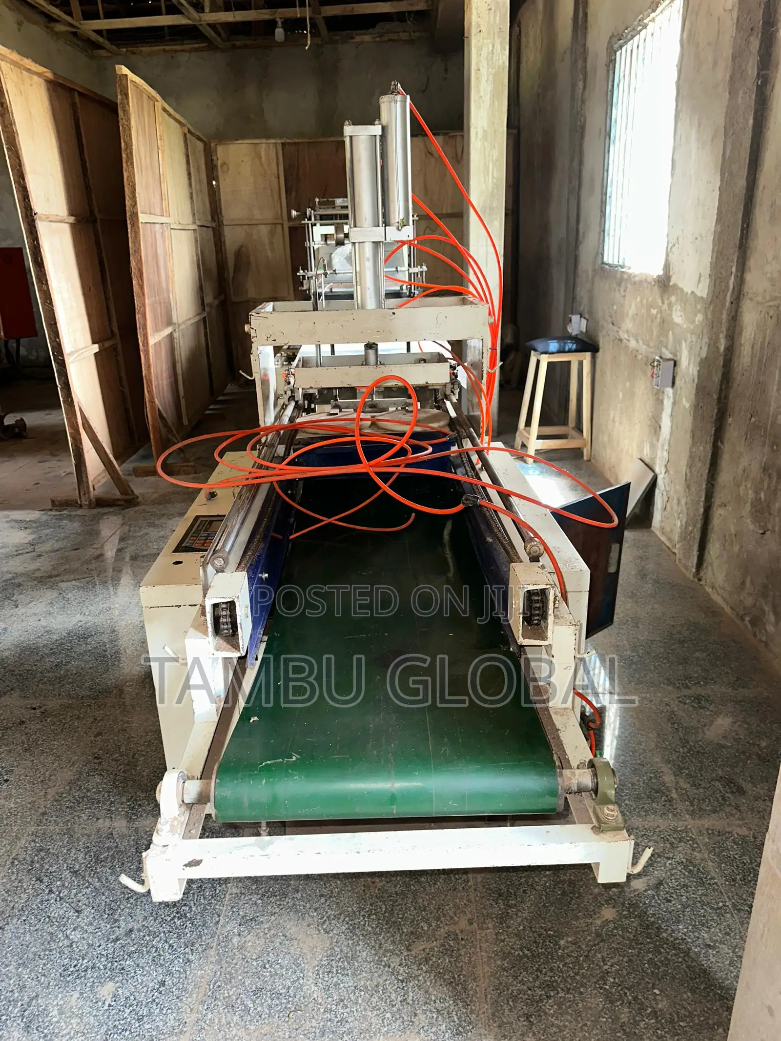 Automatic Plastic Bag Handle-Punching Stacking Machine — Tamale