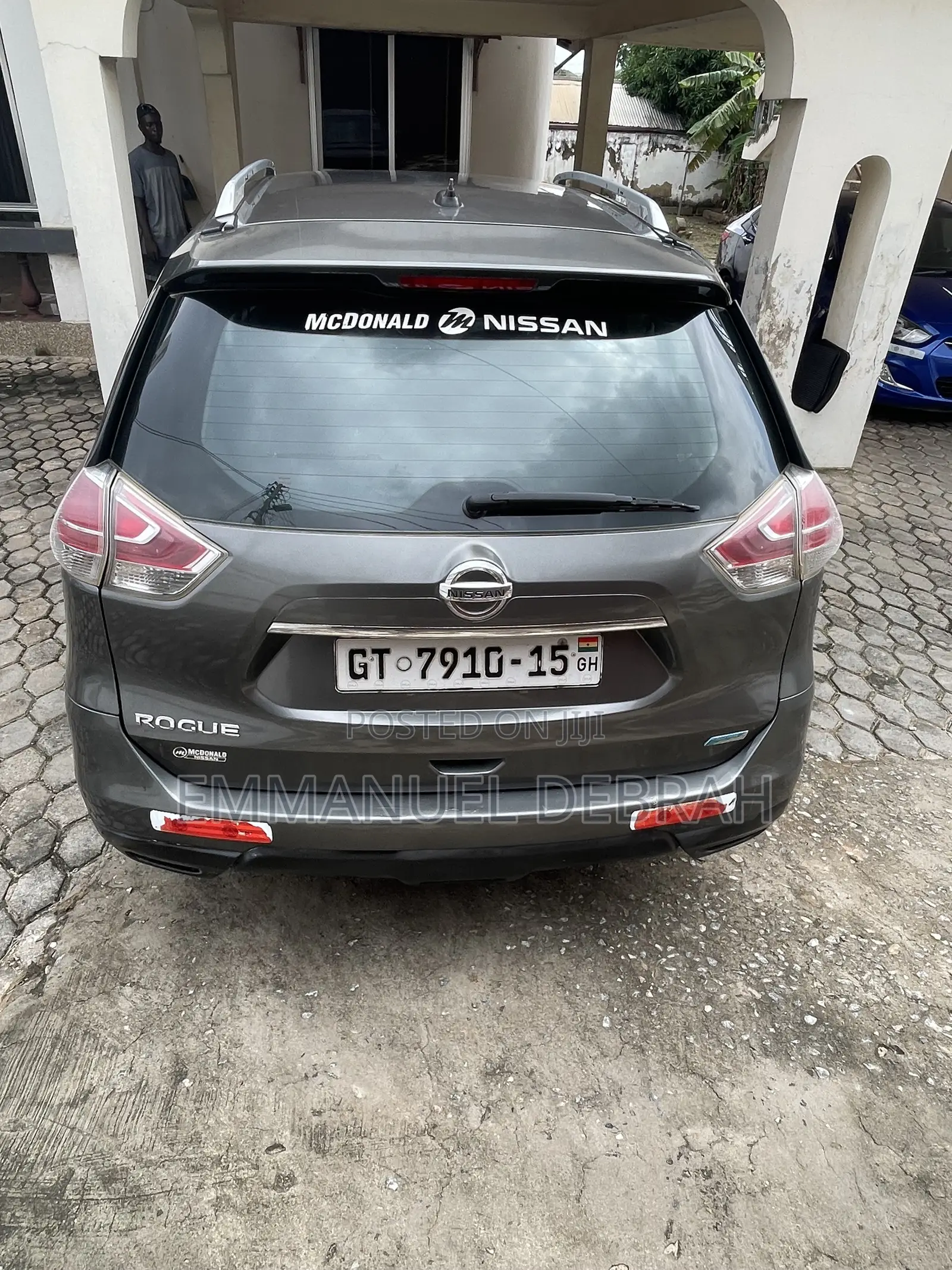 Nissan Rogue SL 4dr SUV AWD (2.5L 4cyl CVT) 2015 Gray