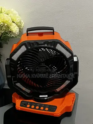 Dumsor Camping Fan 40,000mah Capacity 160 Hours