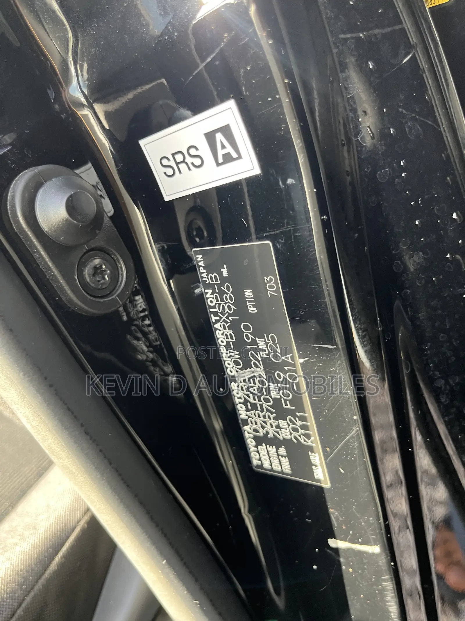 Toyota Voxy 2012 Black